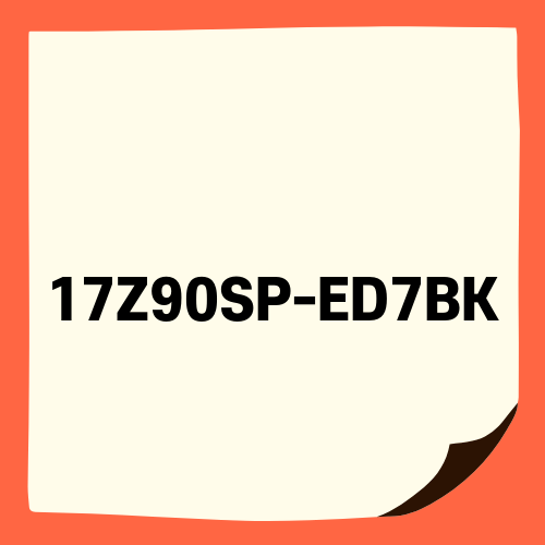 17Z90SP-ED7BK - LG그램 17인치 노트북 사용 후기