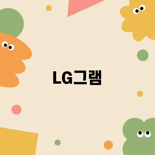 LG 그램 프로 16 리뷰