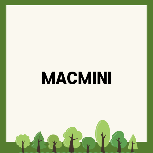 작고 강력한 MACMINI의 매력