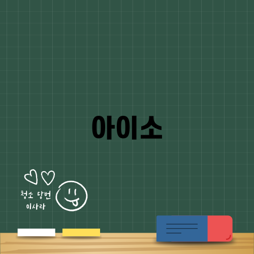 아이소와 곰팡이 제거